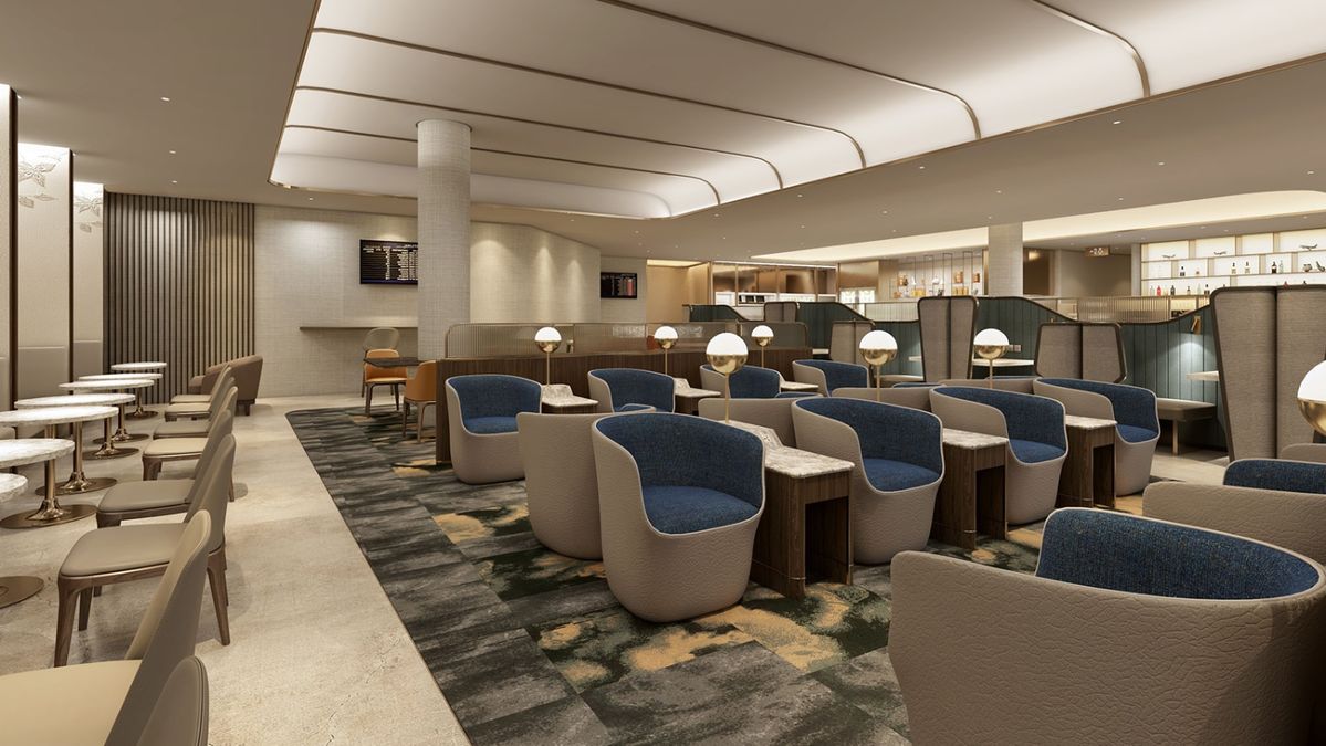 Singapore Airlines new Perth Lounge